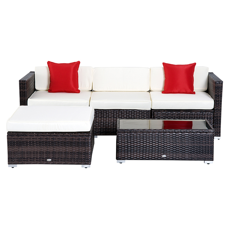 藤编沙发套装01-0317