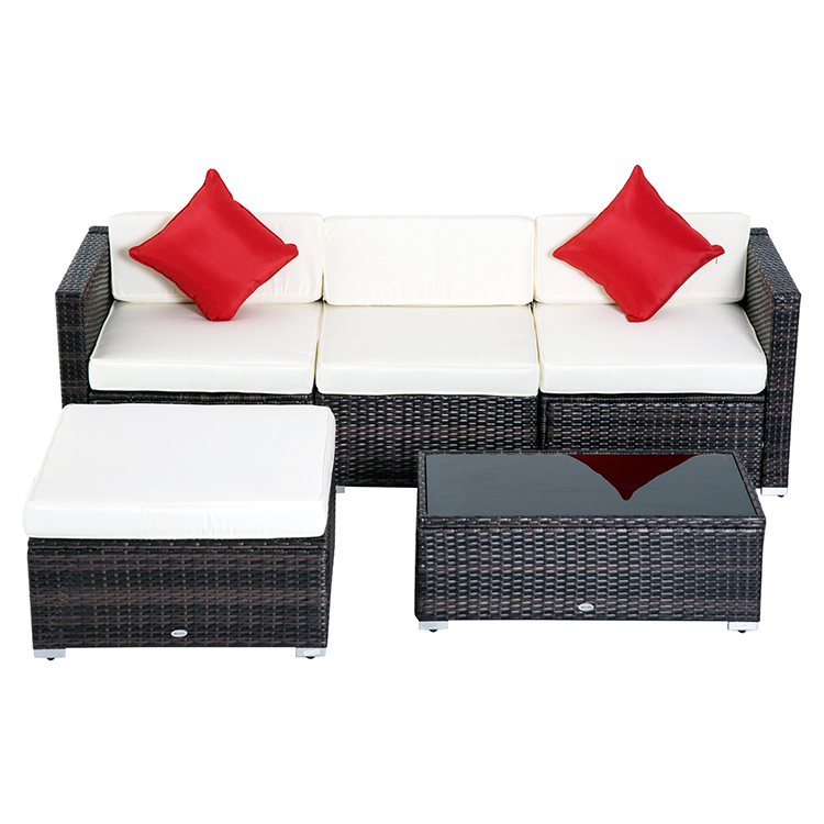 藤编沙发套装01-0317